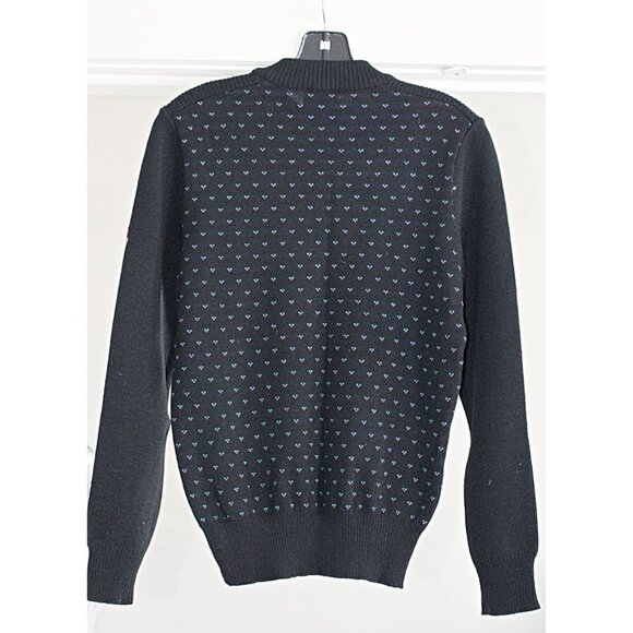 Vintage Alpine Ski Sweater - Breast Cancer Applique, Demetre - M, Excellent - Picture 6 of 9